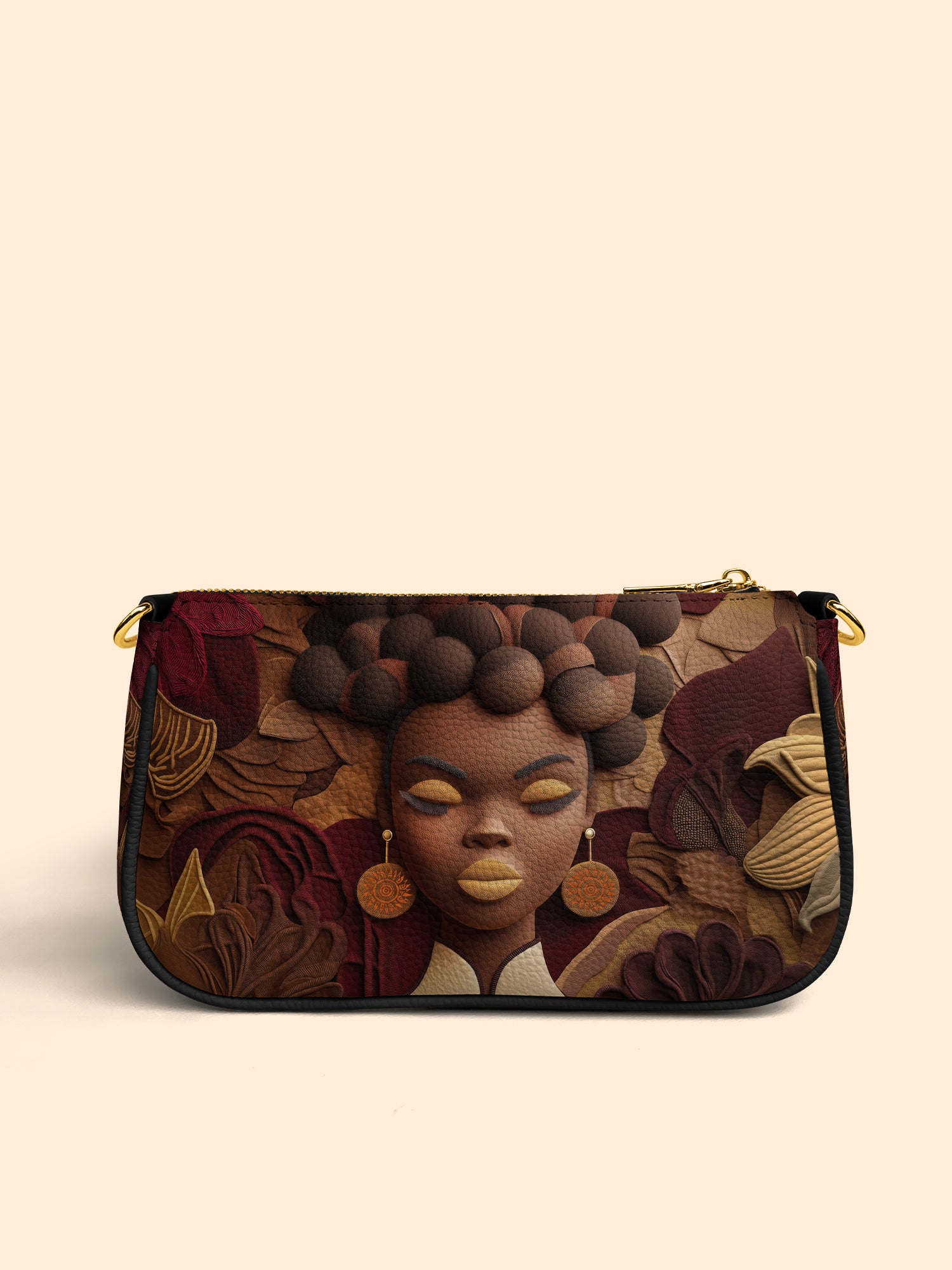 Crowned In Circle Classic Zip Pochette QR0TD138