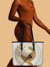 Regal Spirit Rising Leather Bucket Bag QR0TV201