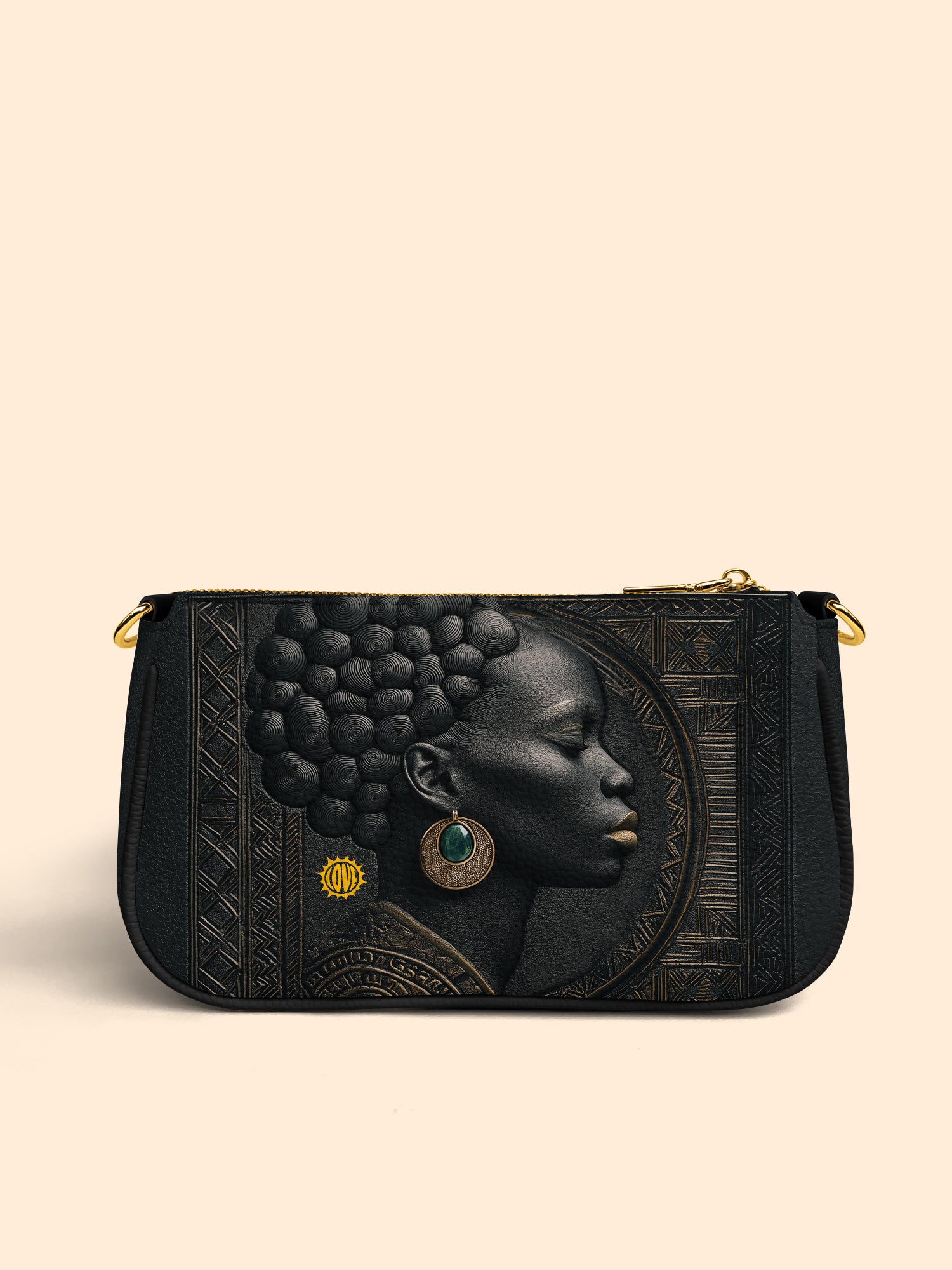 Black Essence Classic Zip Pochette QR0TD285