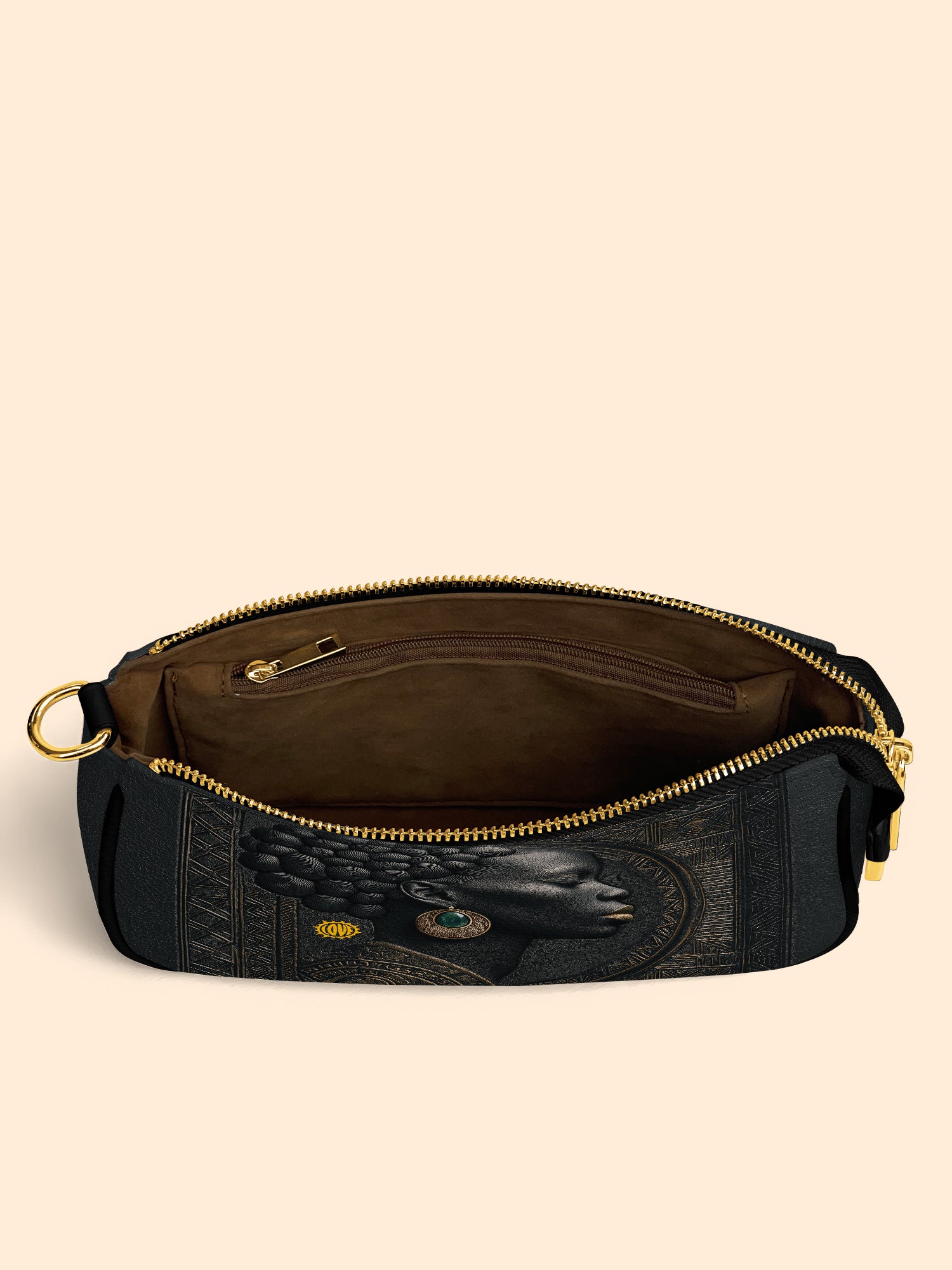 Black Essence Classic Zip Pochette QR0TD285