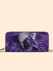 Violet Majesty Slimline Zippy Wallet QR0TD441