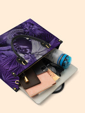 Violet Majesty Premium Leather Handbag QR0TD439