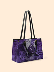 Violet Majesty Premium Leather Handbag QR0TD439