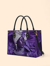 Violet Majesty Premium Leather Handbag QR0TD439