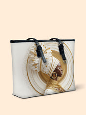 Regal Spirit Rising Leather Bucket Bag QR0TV201