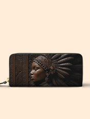 Royal Ebony Muse Slimline Zippy Wallet QR0XD283