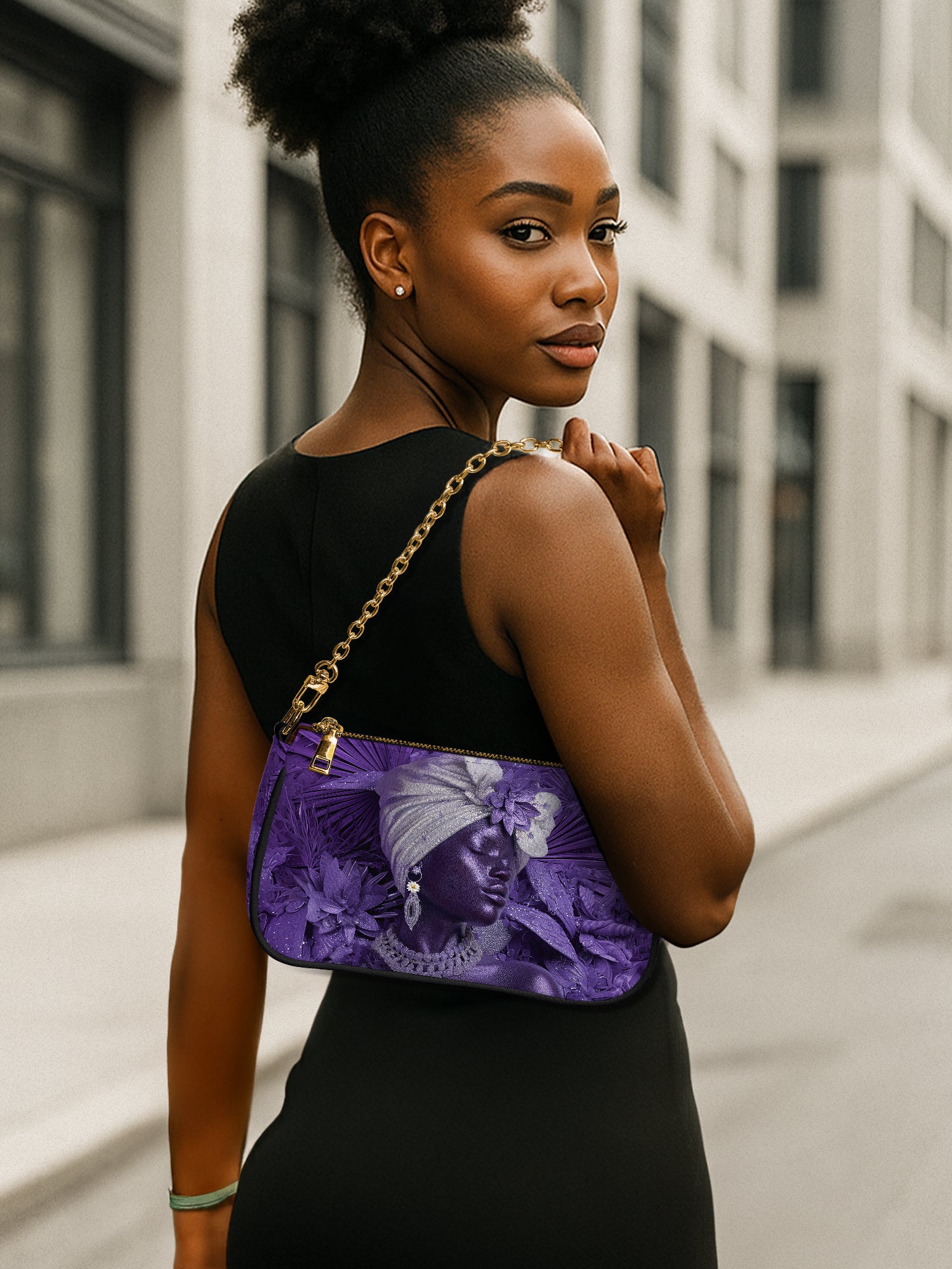 Violet Majesty Classic Zip Pochette QR0TD440