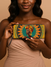 Amber Sun Spirit Slimline Zippy Wallet QR0TV213