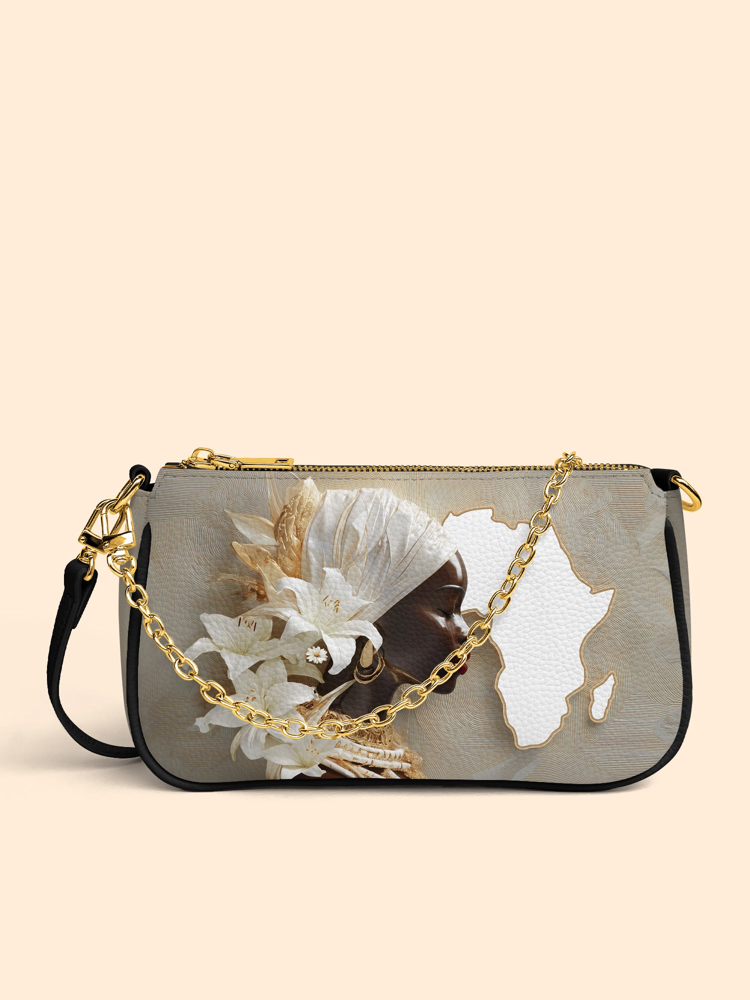 African Brilliance Classic Zip Pochette QR0XD546