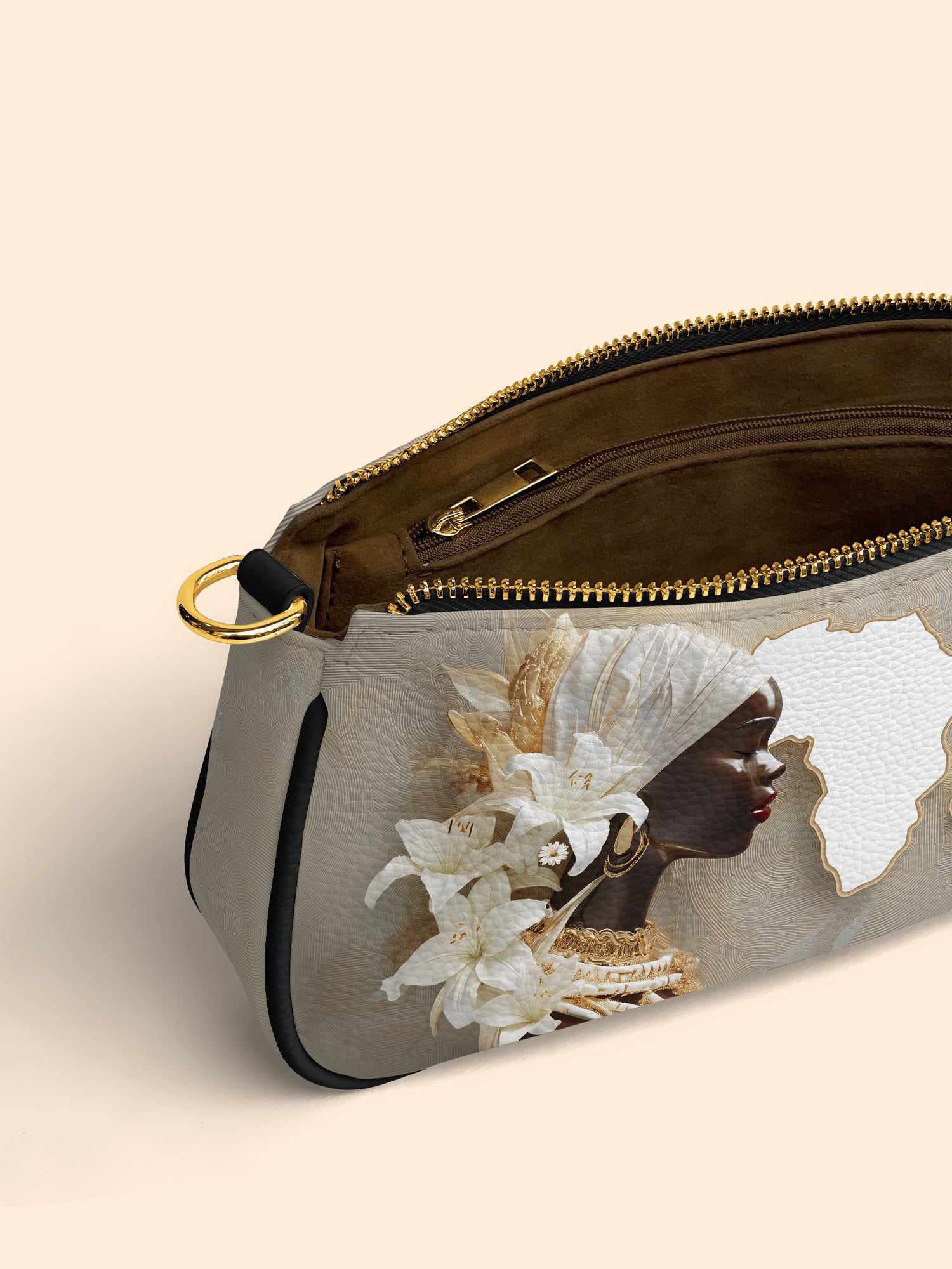 African Brilliance Classic Zip Pochette QR0XD546