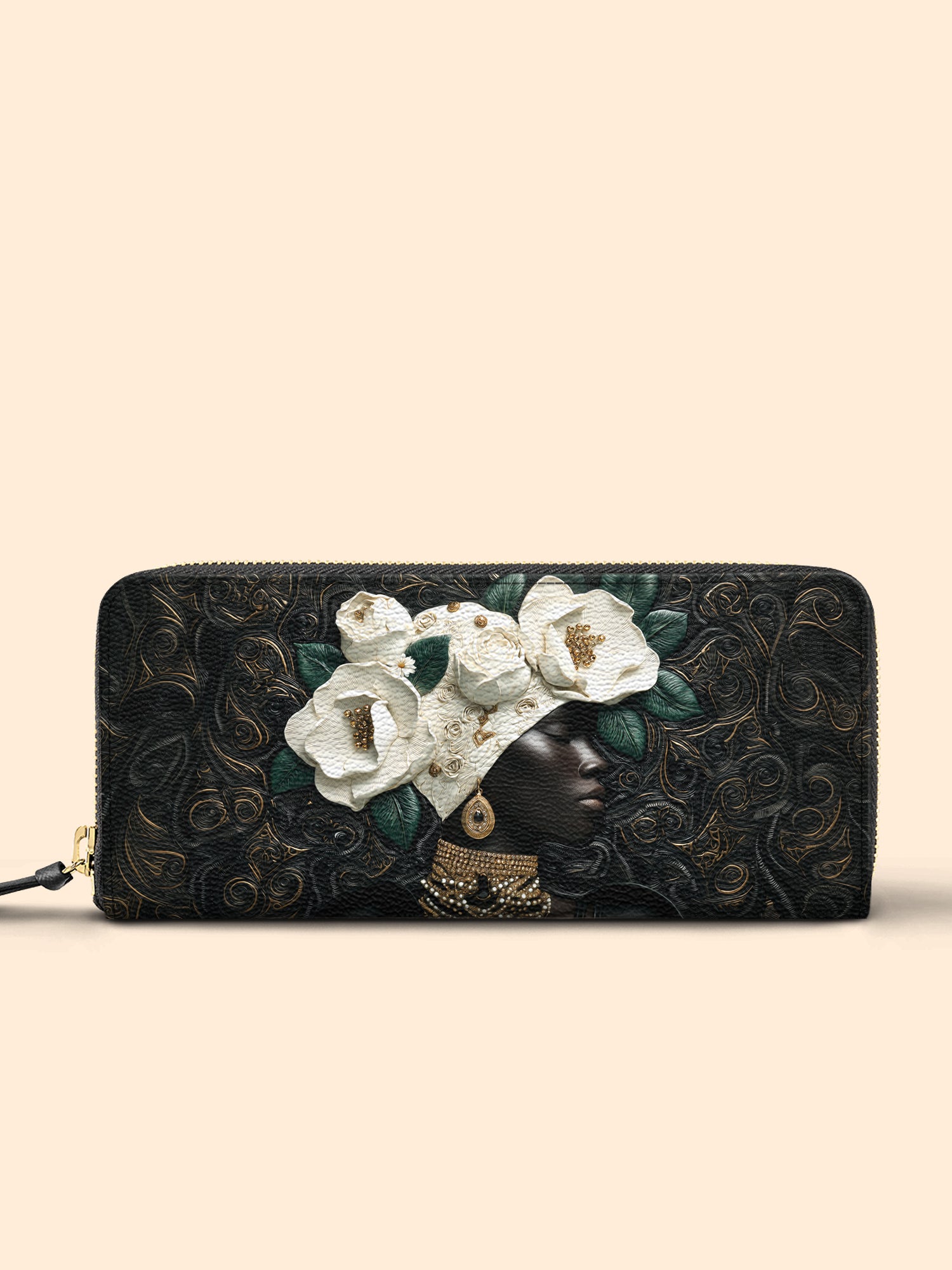 Cherokee Rose Aura Slimline Zippy Wallet QR0XD305