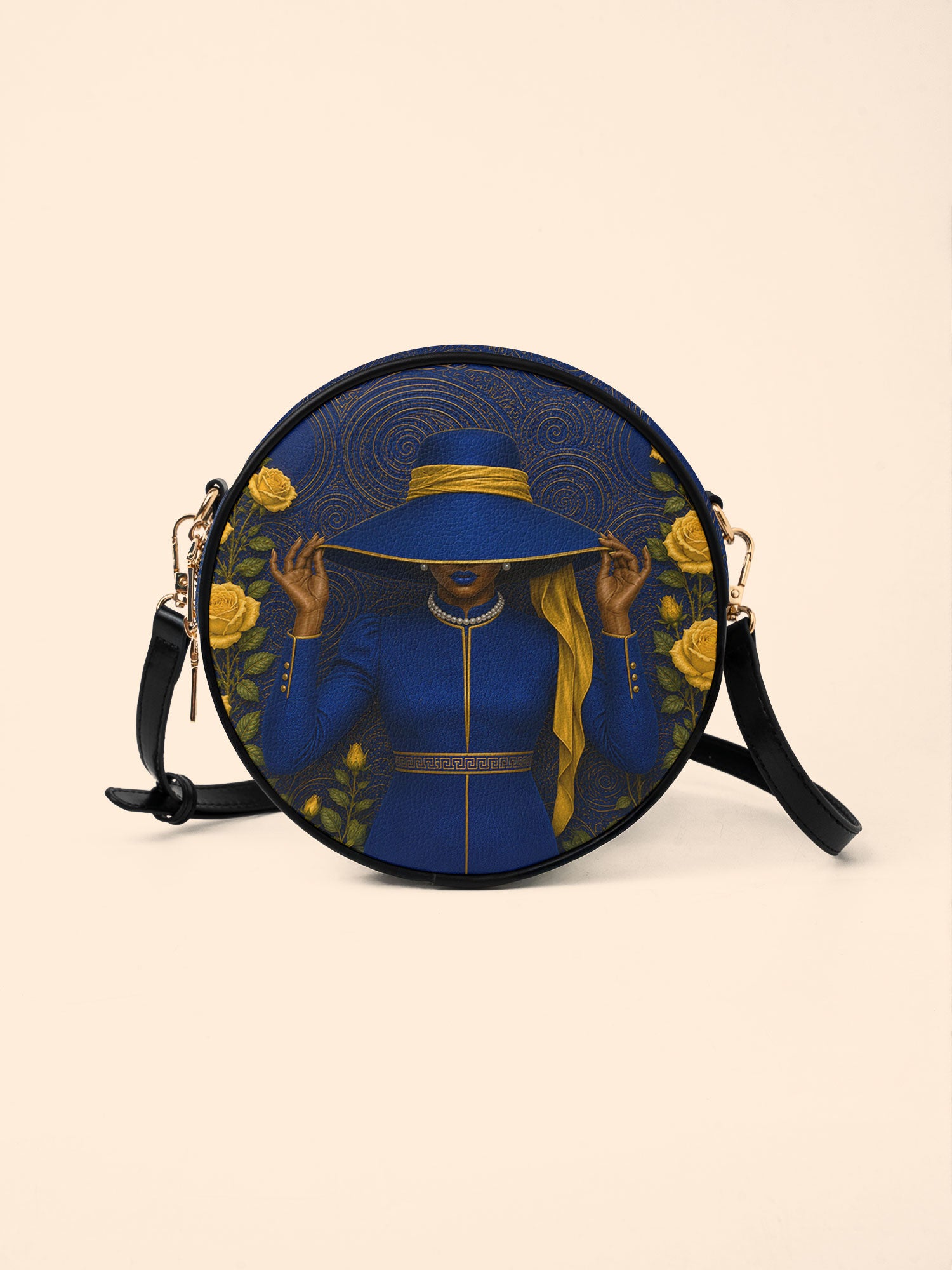 Regal Bloom Circle Crossbody Bag QR0HH216