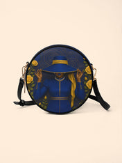 Regal Bloom Circle Crossbody Bag QR0HH216