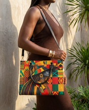 Kente Sovereign Premium Leather Handbag QR0TV276