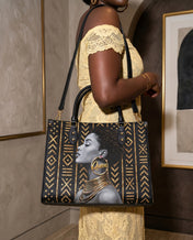 Royal Melanin Premium Leather Handbag QR0TV278