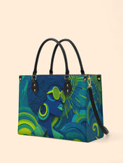 Noir Gaze Premium Leather Handbag QR0TD310