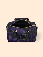 Majesty Known Leather Boston Bag QR0XD257