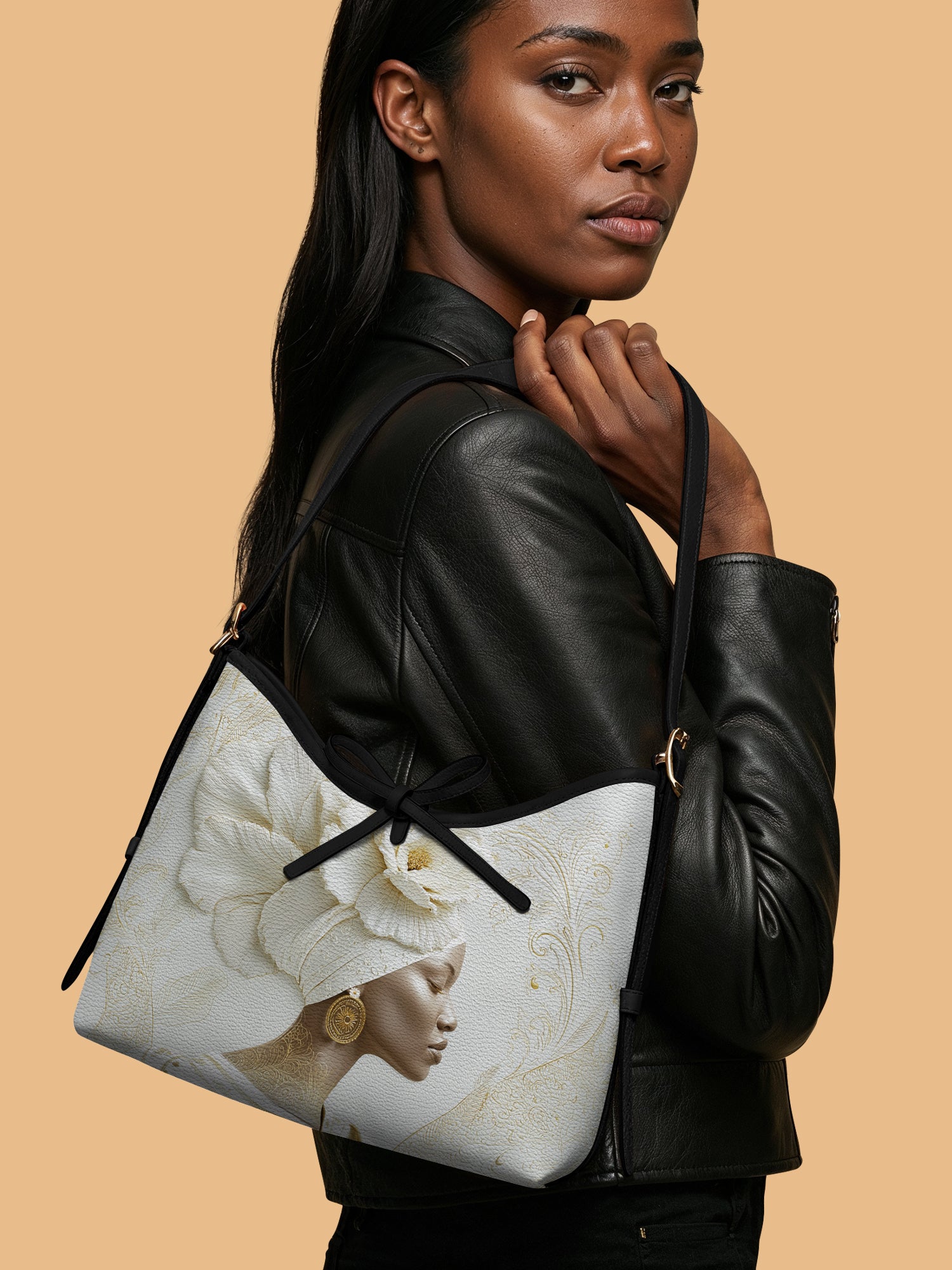 Luminous Bloom Bowline Hobo Bag QR0TV121