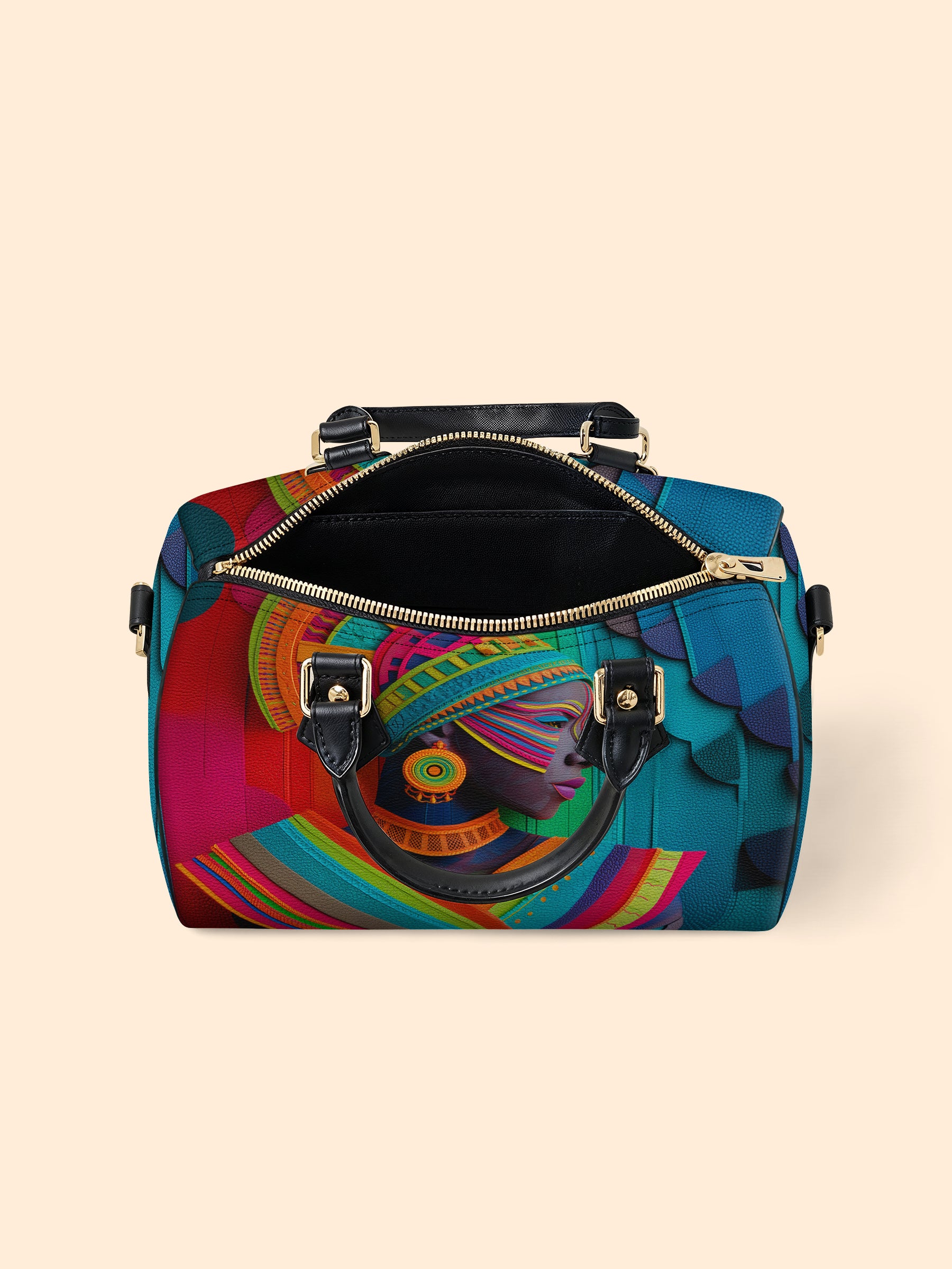 Wrapped Legacy Leather Boston Bag QR0TD242