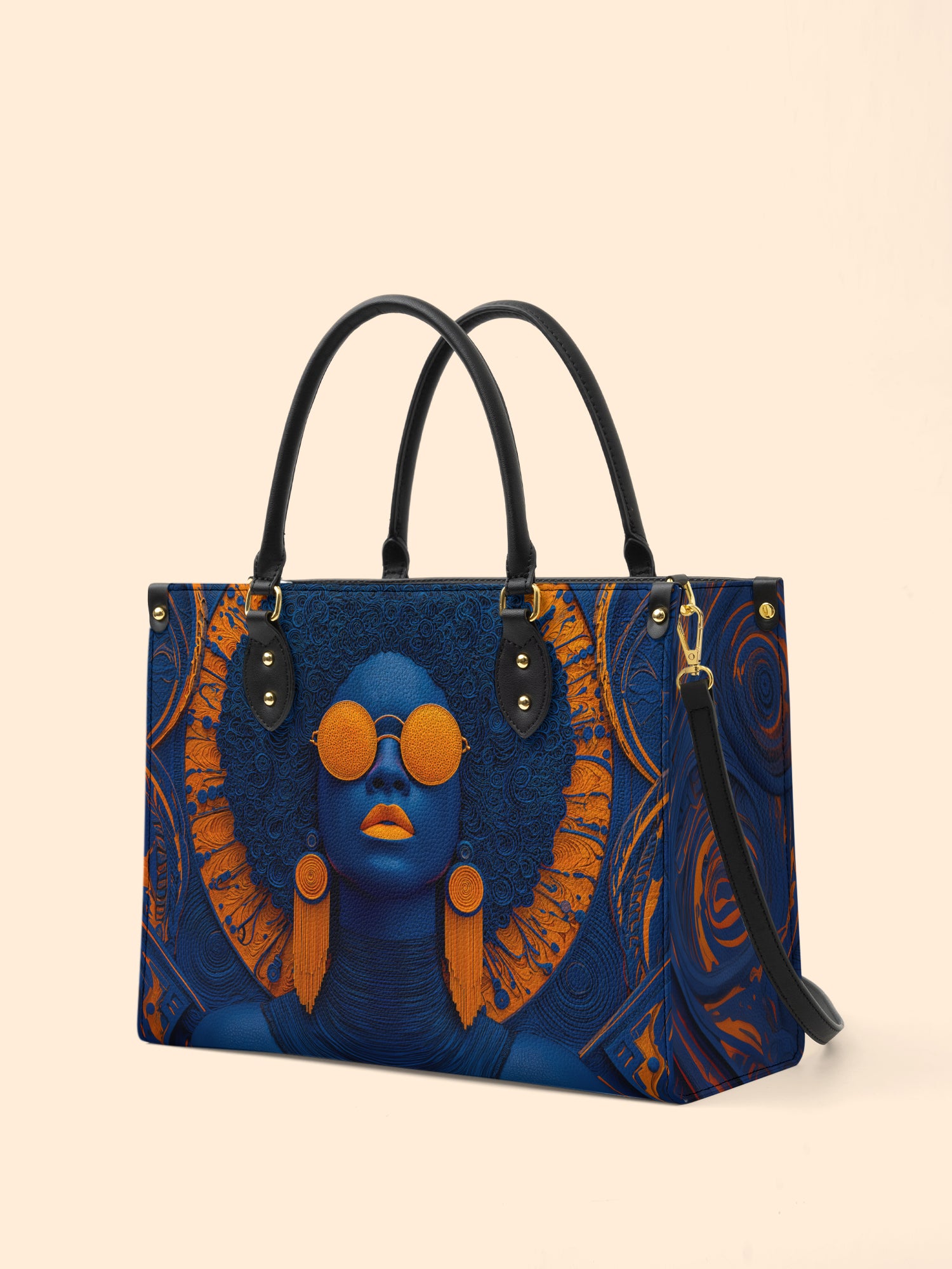 Steel Stare Premium Leather Handbag QR0TD316