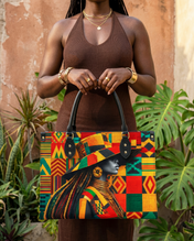 Kente Sovereign Premium Leather Handbag QR0TV276