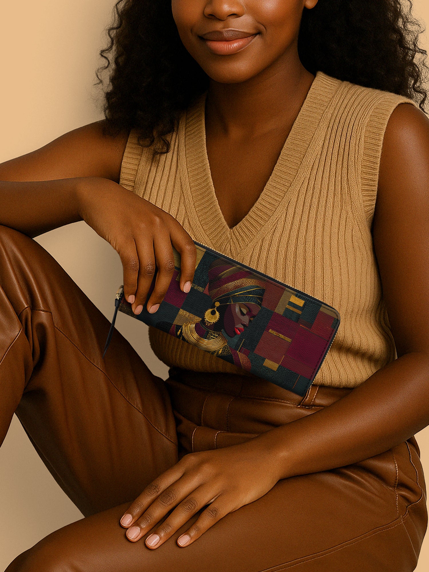 Crimson Majesty Slimline Zippy Wallet QR0XD787