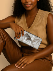 Ebony Dust Slimline Zippy Wallet QR0TD451