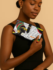 Phenomenal Woman Tab Closure Wallet