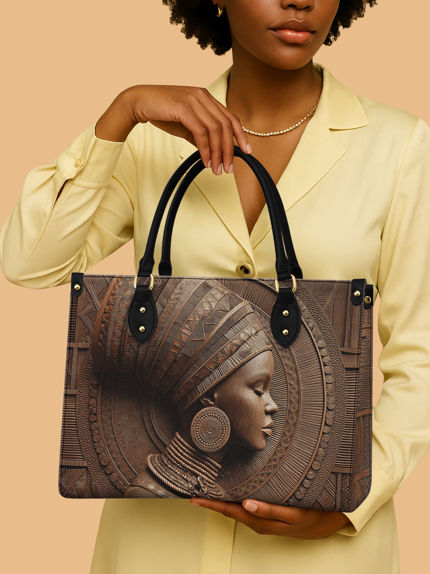 Ethereal Grace Premium Leather Handbag QR0TV056