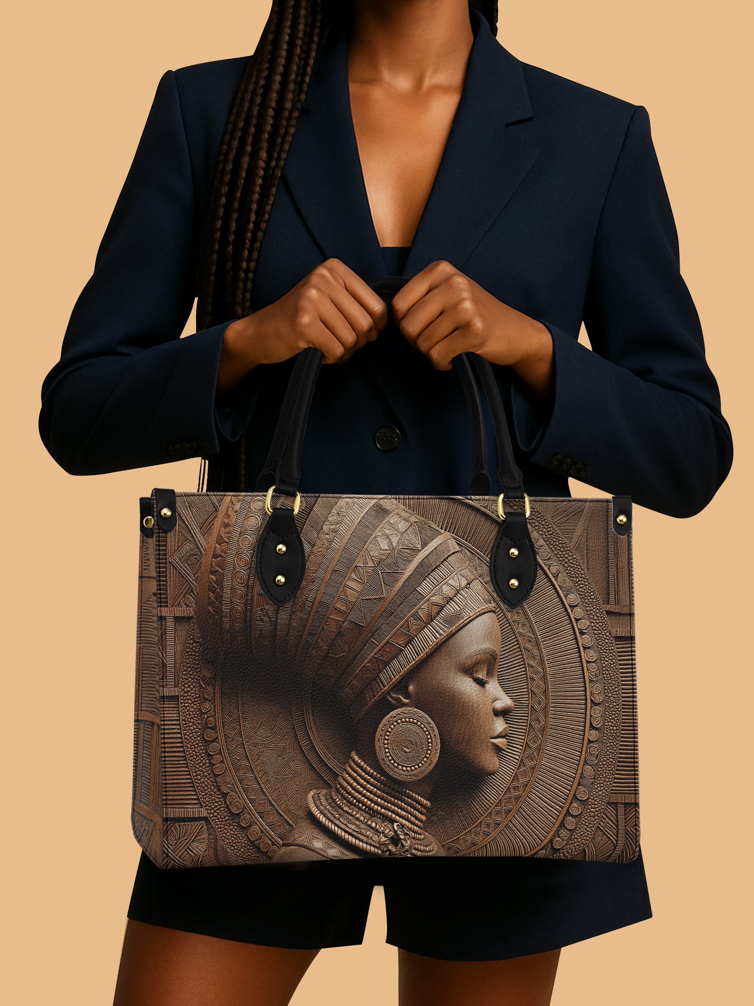 Ethereal Grace Premium Leather Handbag QR0TV056