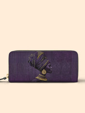Amethyst Queen Slimline Zippy Wallet QR0TV172