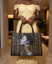Royal Melanin Premium Leather Handbag QR0TV278