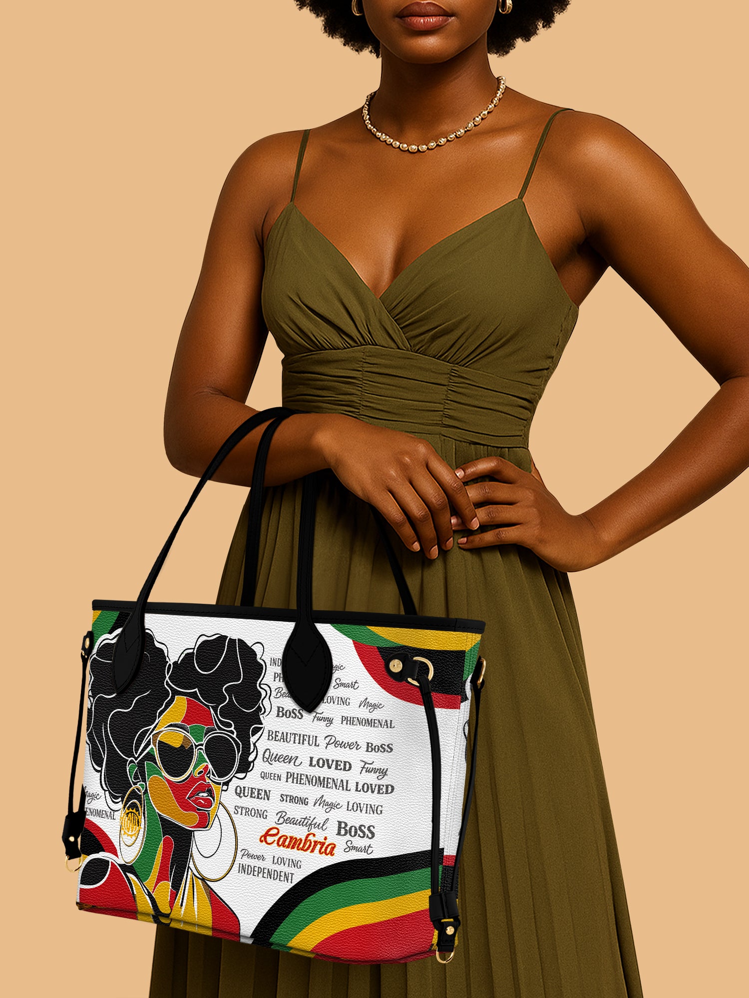 Queen Power Classic Shopper Tote