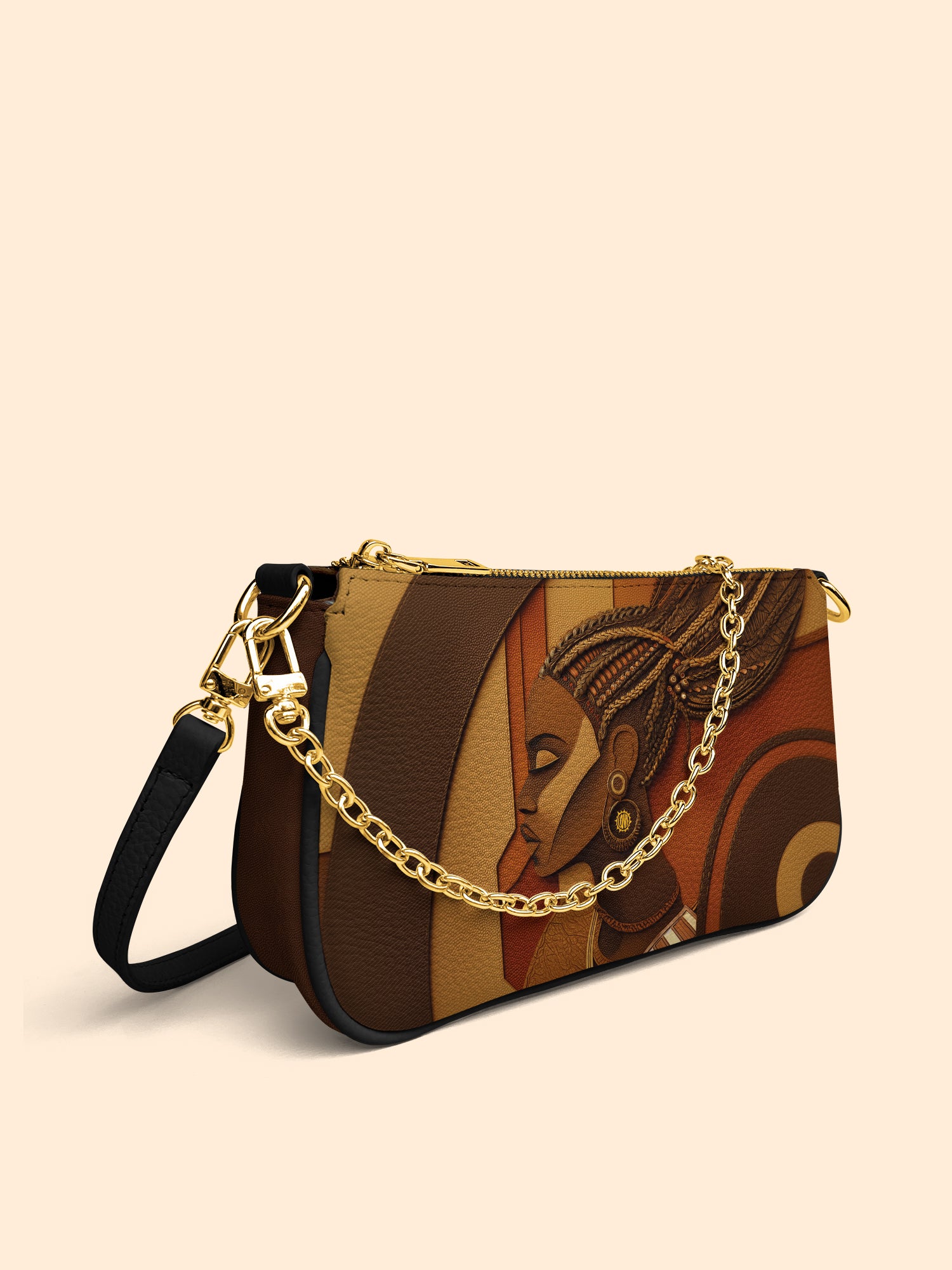 Crowned Braids Classic Zip Pochette QR0TD122