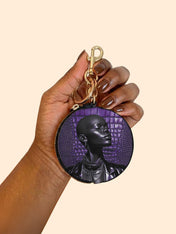 Aurora Kingdom Circular Coin Pouch Bag Charm QR0XD648