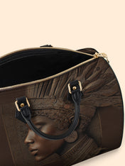 Back To Africa V1 Leather Boston Bag QR0XD730