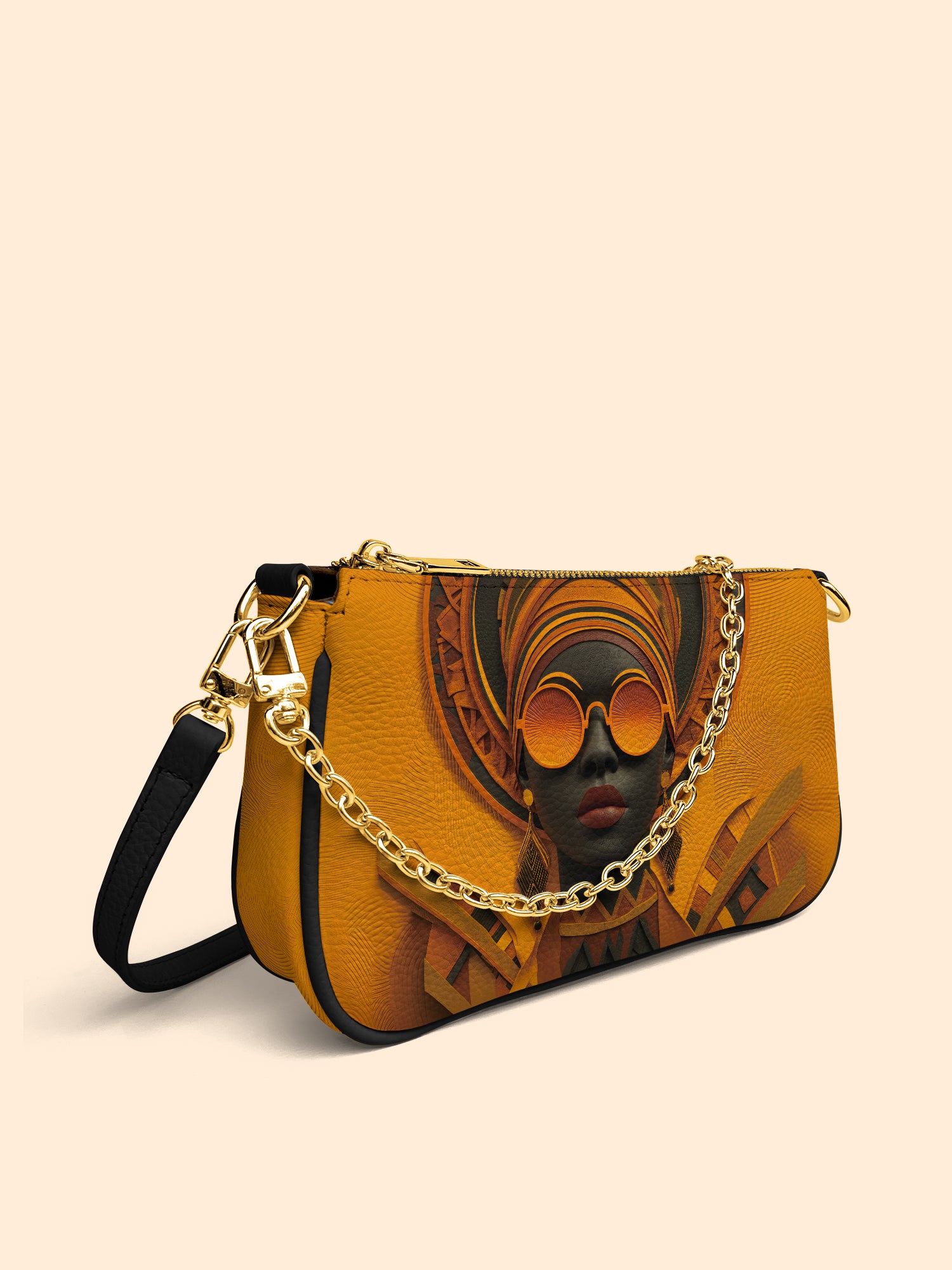 Dark Lens Classic Zip Pochette QR0TD306