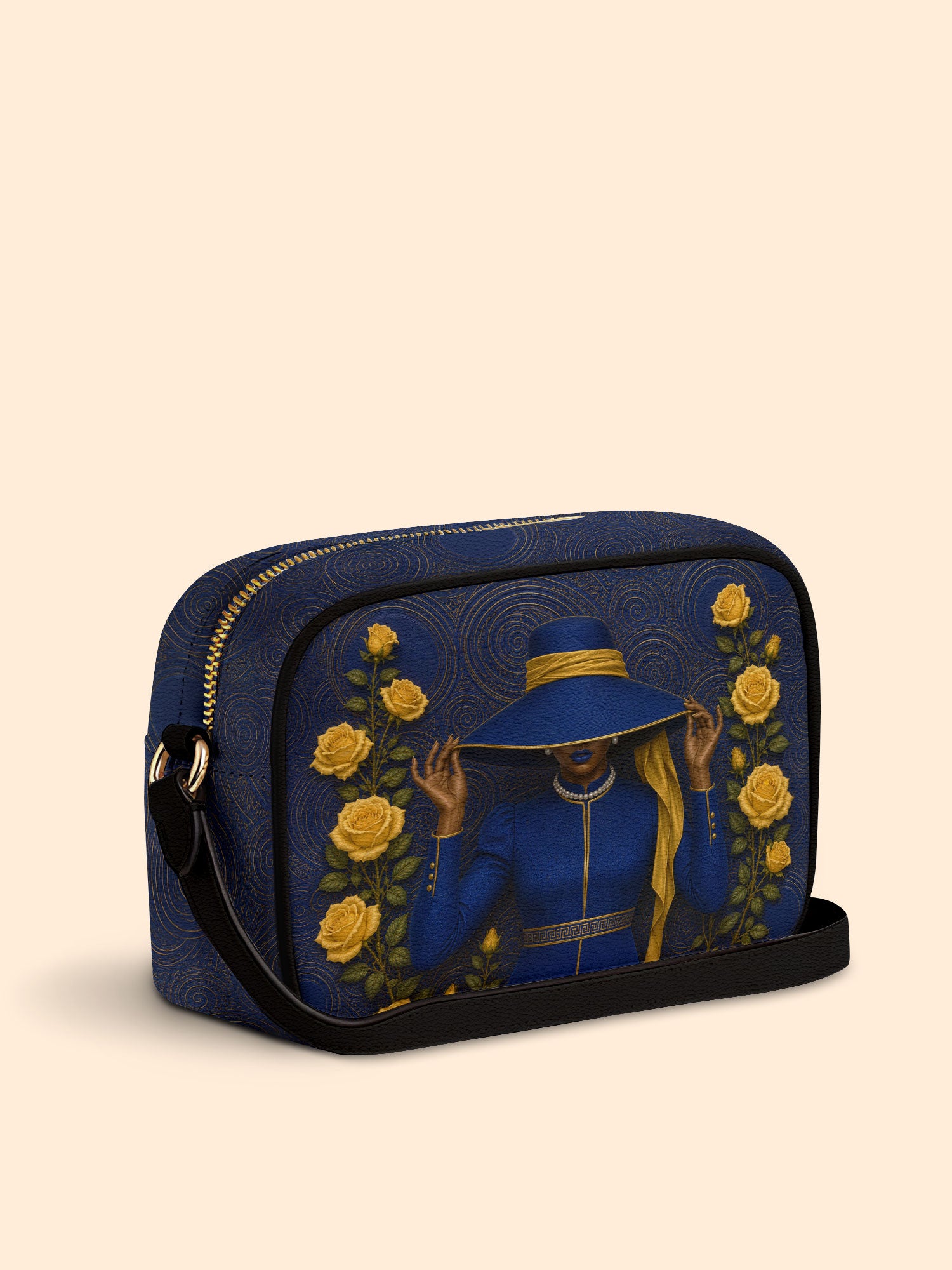 Regal Bloom Boxy Crossbody Bag QR0HH216