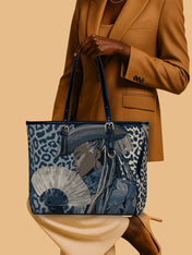 Black Canyon Queen Leather Bucket Bag QR0TD493