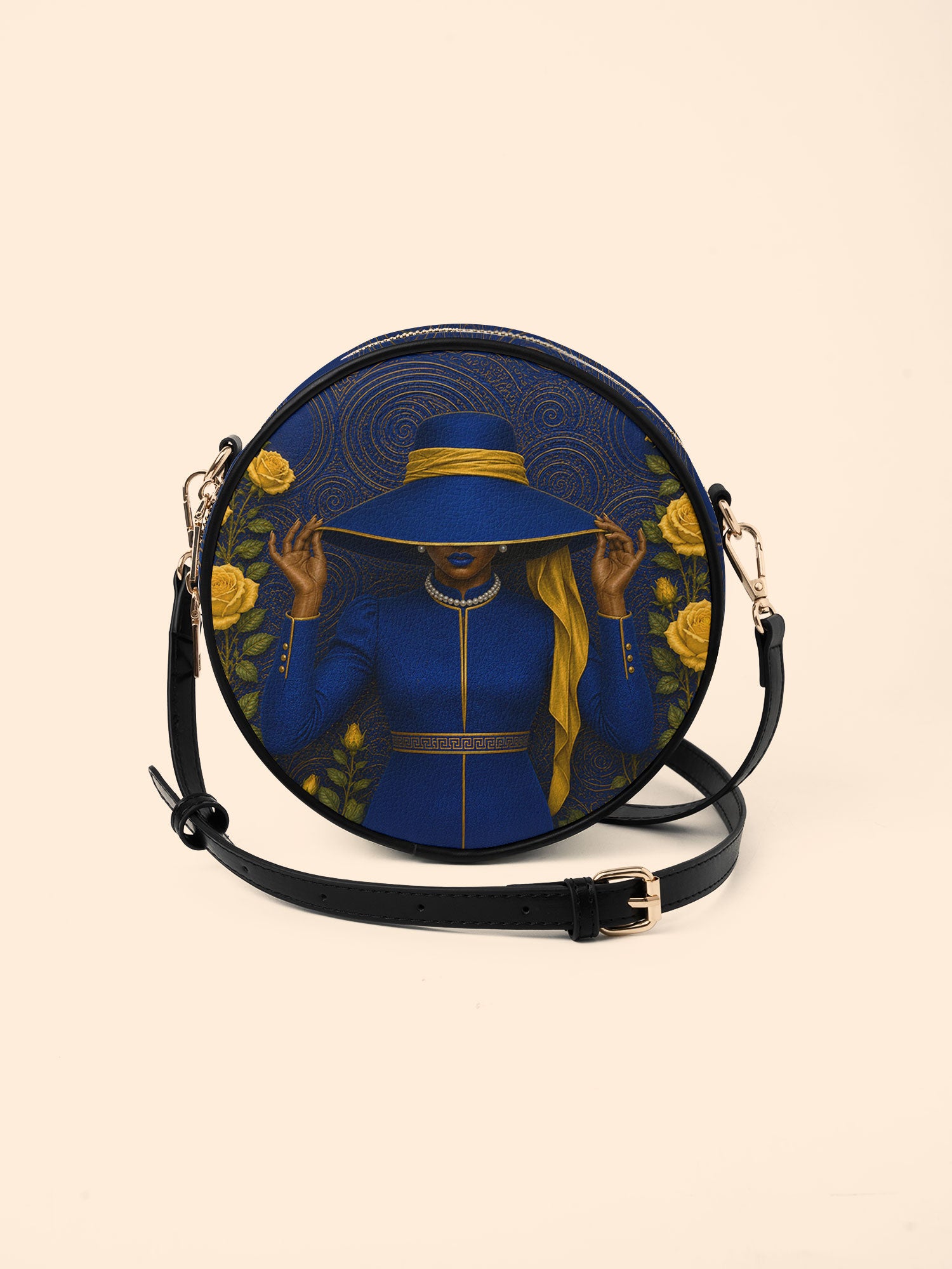 Regal Bloom Circle Crossbody Bag QR0HH216