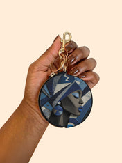 Amira Sol Circular Coin Pouch Bag Charm QR0XD406