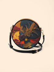 African Aspirations Circle Crossbody Bag QR0HH010
