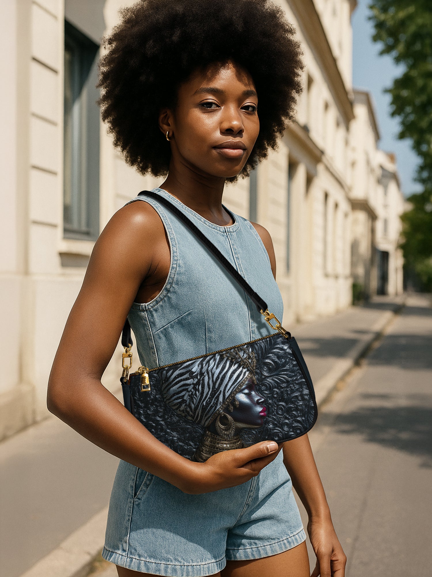 Afri Jewel Classic Zip Pochette QR0XD471
