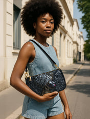 Afri Jewel Classic Zip Pochette QR0XD471
