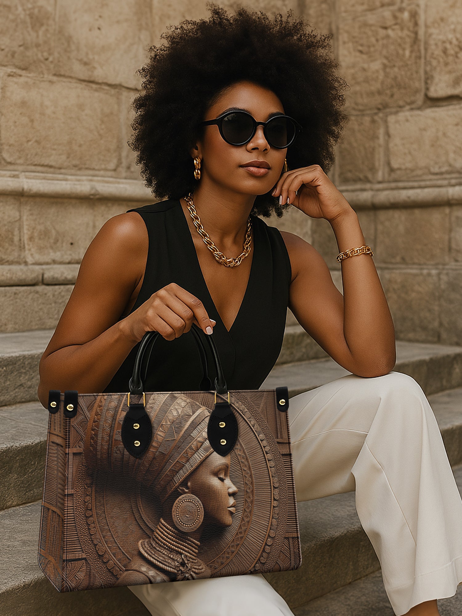 Ethereal Grace Premium Leather Handbag QR0TV056