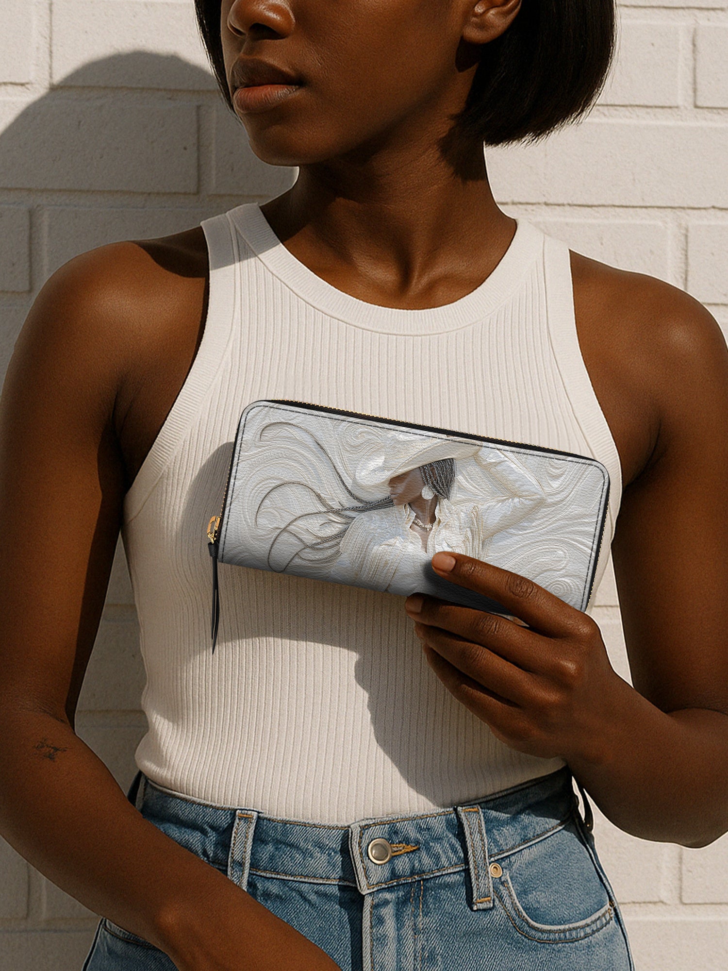 Midnight Rodeo Slimline Zippy Wallet QR0TD454