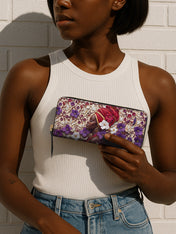 Violet Season Slimline Zippy Wallet QR0XD200