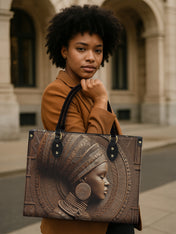 Ethereal Grace Premium Leather Handbag QR0TV056