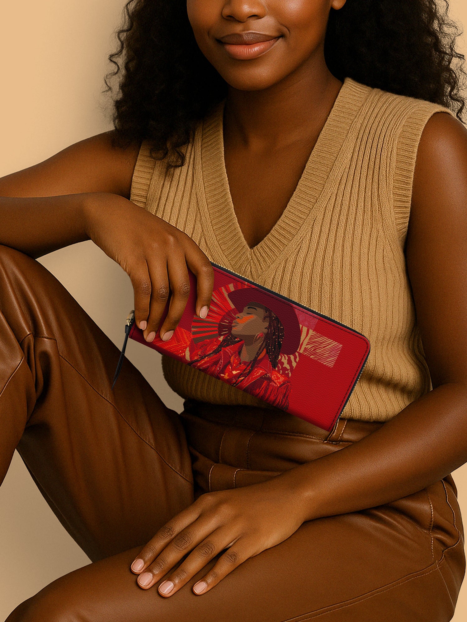 Desert Rose Belle Slimline Zippy Wallet QR0TD501