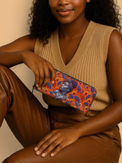 Savannah Ginkgo Slimline Zippy Wallet QR0XD859